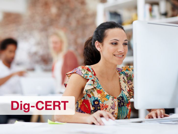 Dig-CERT - Zertifizierung für Digitales Allgemeinwissen in Alltag und Beruf
