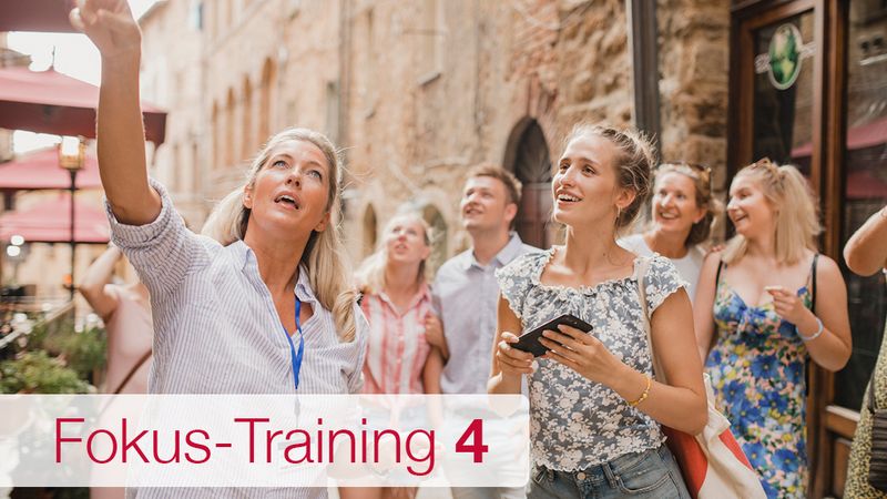Fokus-Training 4 - Schwerpunkttraining Englisch für angehende Fremdenführer:innen